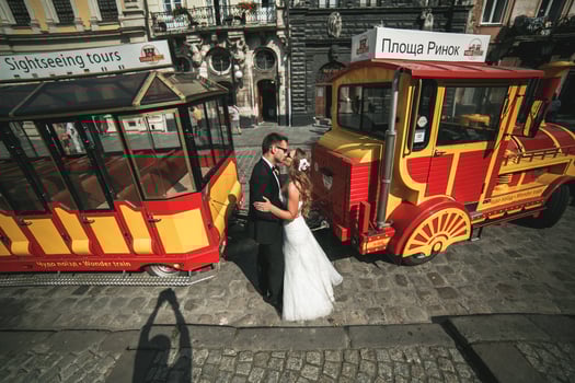 Married couple portrait photo