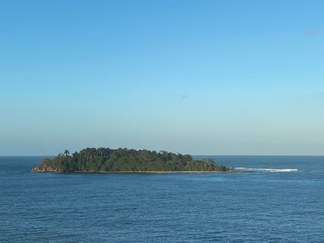 panama city and the panama channel photo