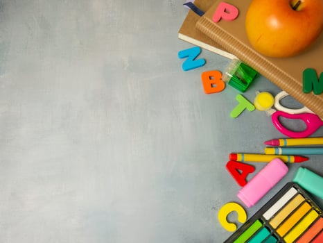 The  education equipment for back to school concept photo