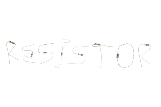 Making Words With Resistors, Resistor photo