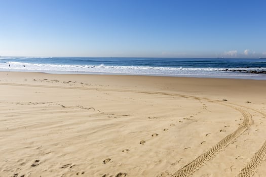 Beach on a Summer day photo