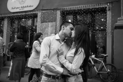 Couple together portrait photo