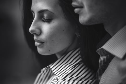 Couple together view photo