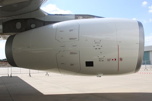 Jet Airplane Engine photo