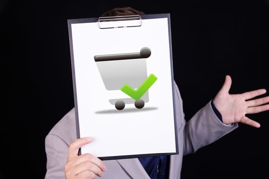 e-commerce add to cart online shopping business technology internet concept. photo
