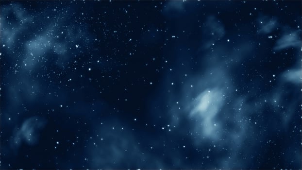 Starry night sky space background. photo