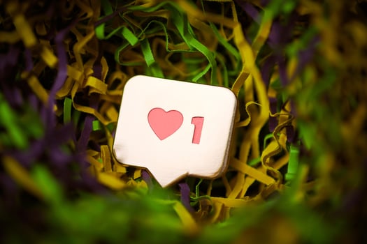 Like heart symbol photo