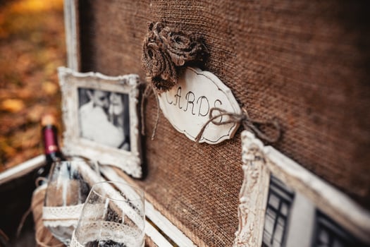 Case with wedding accessorize photo