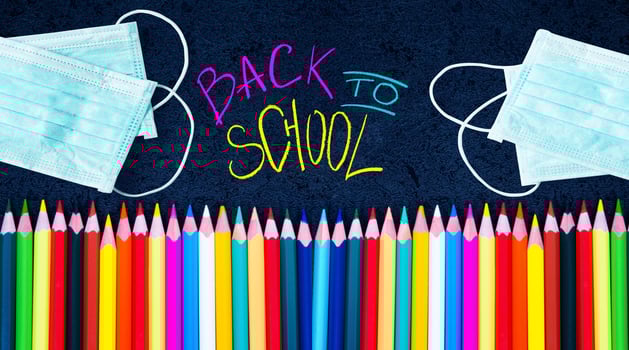 Welcome back to school after corona pandemic photo