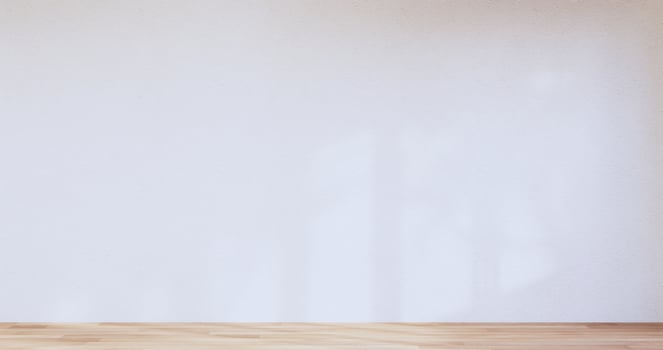 Empty large hall, Asia interior cleaning room zen style. 3D rendering photo