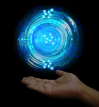 Modern Technology Background photo