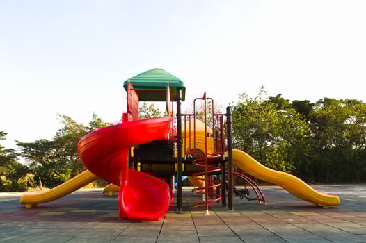 Colorful children playground photo
