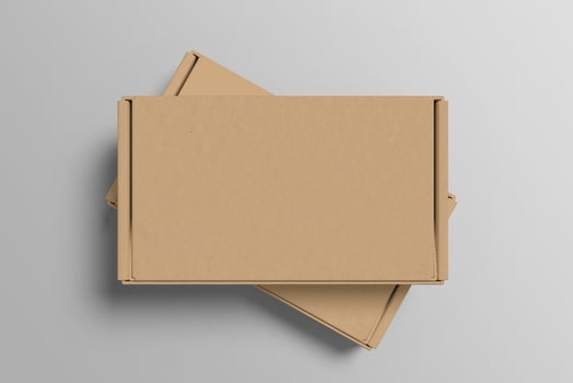 Box Blank Mockup photo