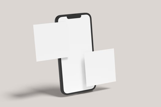 Instagram Post and Stories Blank Mockup photo