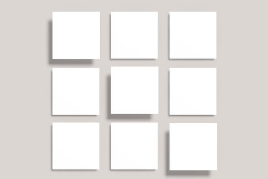 Instagram Post and Stories Blank Mockup photo