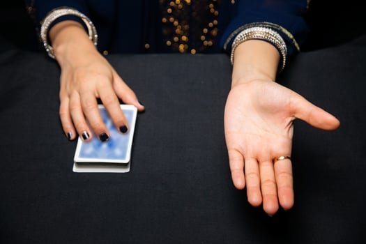 Fortune Teller's Hands photo