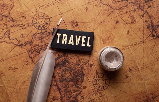Travel Word , Travel Concept Idea photo