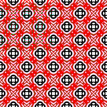 Abstract geometric seamless pattern.Modern geometric background with Bold Lines.seamless Russian style black Geometric background.Tile seamless pattern. Black and white geometric background. photo