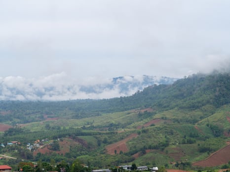 Mountain and sky at Phetchabun photo