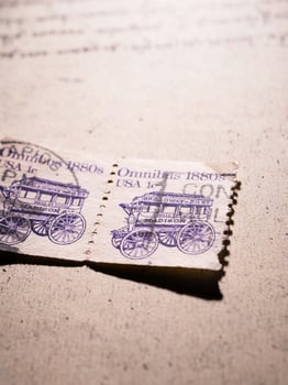 Postal Stamps From USA in Kandy stamp exhibition photo
