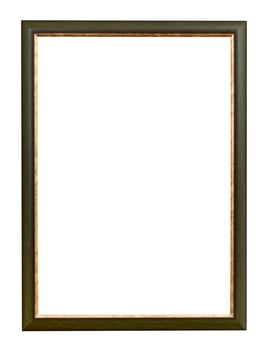 green and gold flat vertical picture frame photo