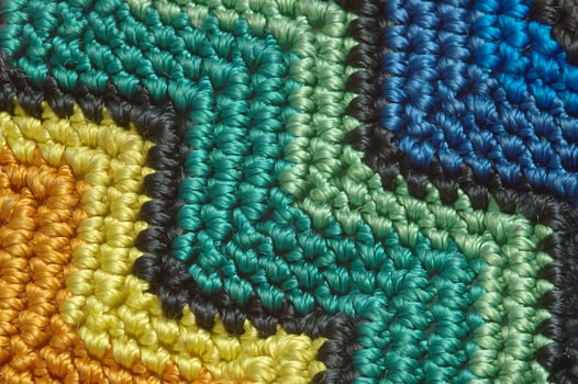 Color detail blankets photo
