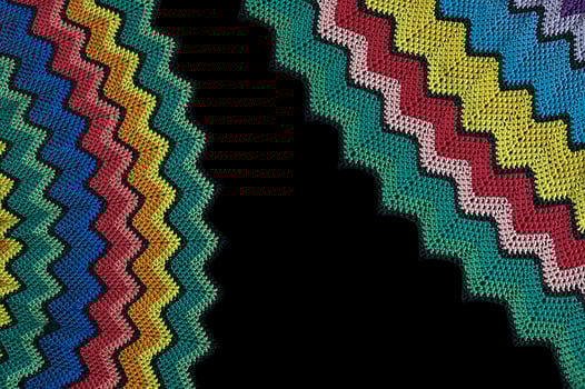 Color detail blankets photo