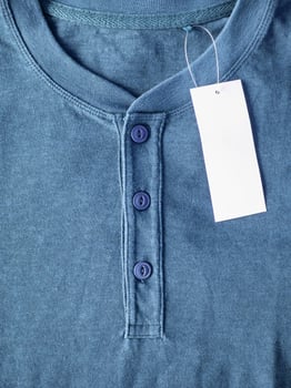 new shirt with price tag photo