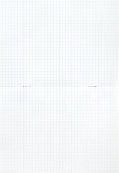 notebook squared double-page spread photo
