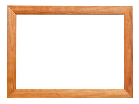 modern wooden picture frame photo