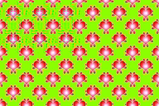 Cute heart shape background image to use as background in love and happiness project. photo