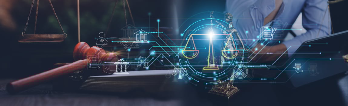 Consultation and conference of professional businesswoman and Male lawyers working and discussion having at law firm in office. Concepts of law, Judge gavel with scales of justice photo