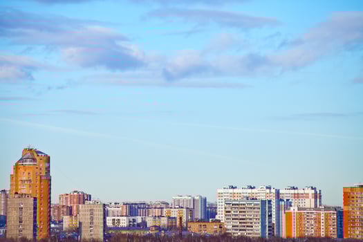 urban panoramic landscape photo