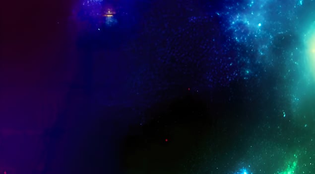 Beautiful colored space with stars. High quality photo
