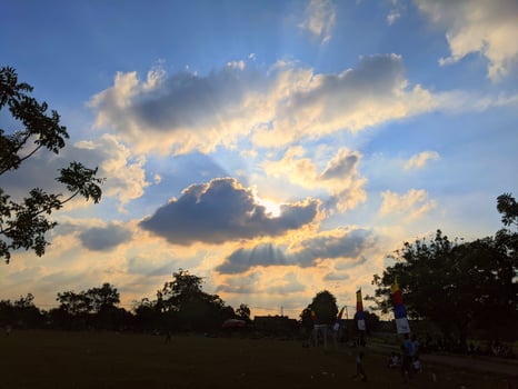 clouds and sky photo