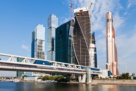 the Moscow City district photo