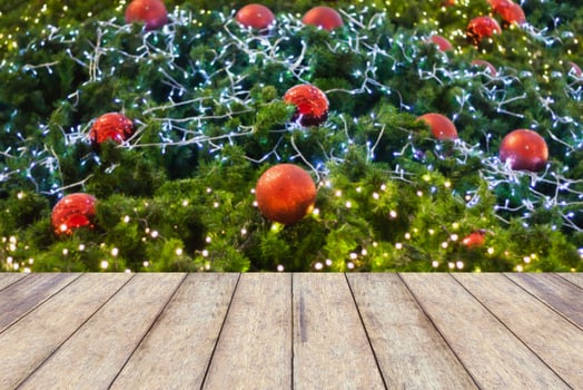 decorations on the Christmas tree, Christmas background photo