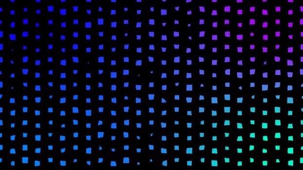 Blue themed Square Colorful shiny particle rain motion light luminance illustration night background, artistic space bokeh speed matrix magic effect background. photo