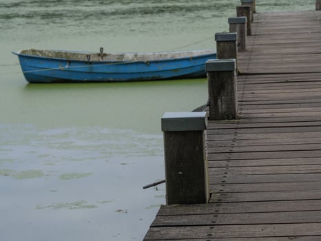 Lake near Borken in westphalia photo