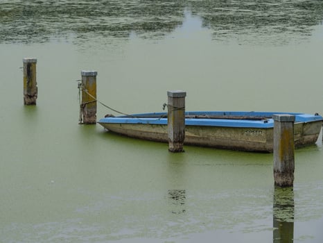 Lake near Borken in westphalia photo
