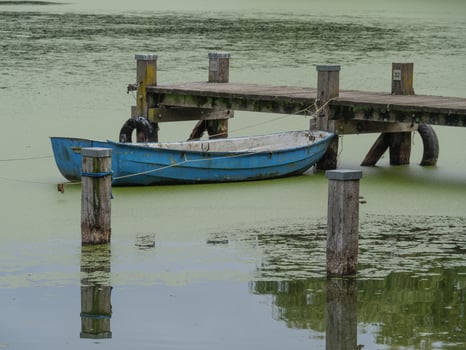 Lake near Borken in westphalia photo