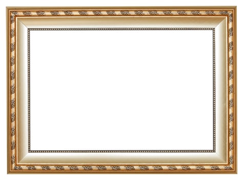 ancient silver classic wide wooden picture frame photo