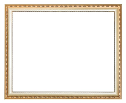ancient silver classic wooden picture frame photo
