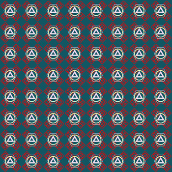 Abstract seamless polygon pattern background photo