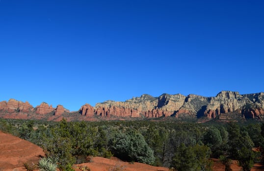 Gorgeous Valley Landscape in Vibrant Sedona Arizona photo
