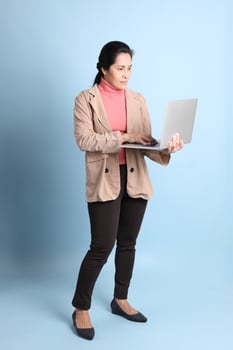 Woman in Pink photo