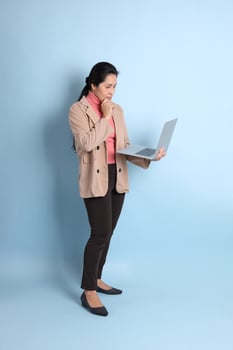 Woman in Pink photo