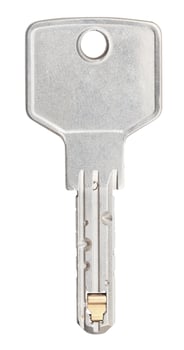 door key isolated photo