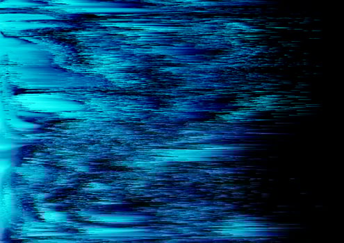 Line Technology Graphic Horizontal speed Motion Effect Black And Blue color Abstract Background. photo