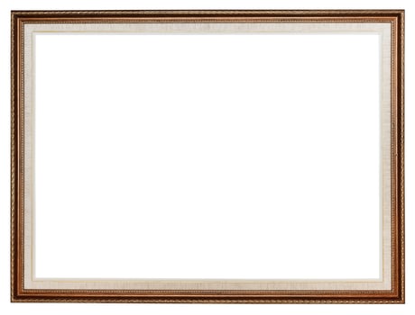 classic carved wooden picture frame photo